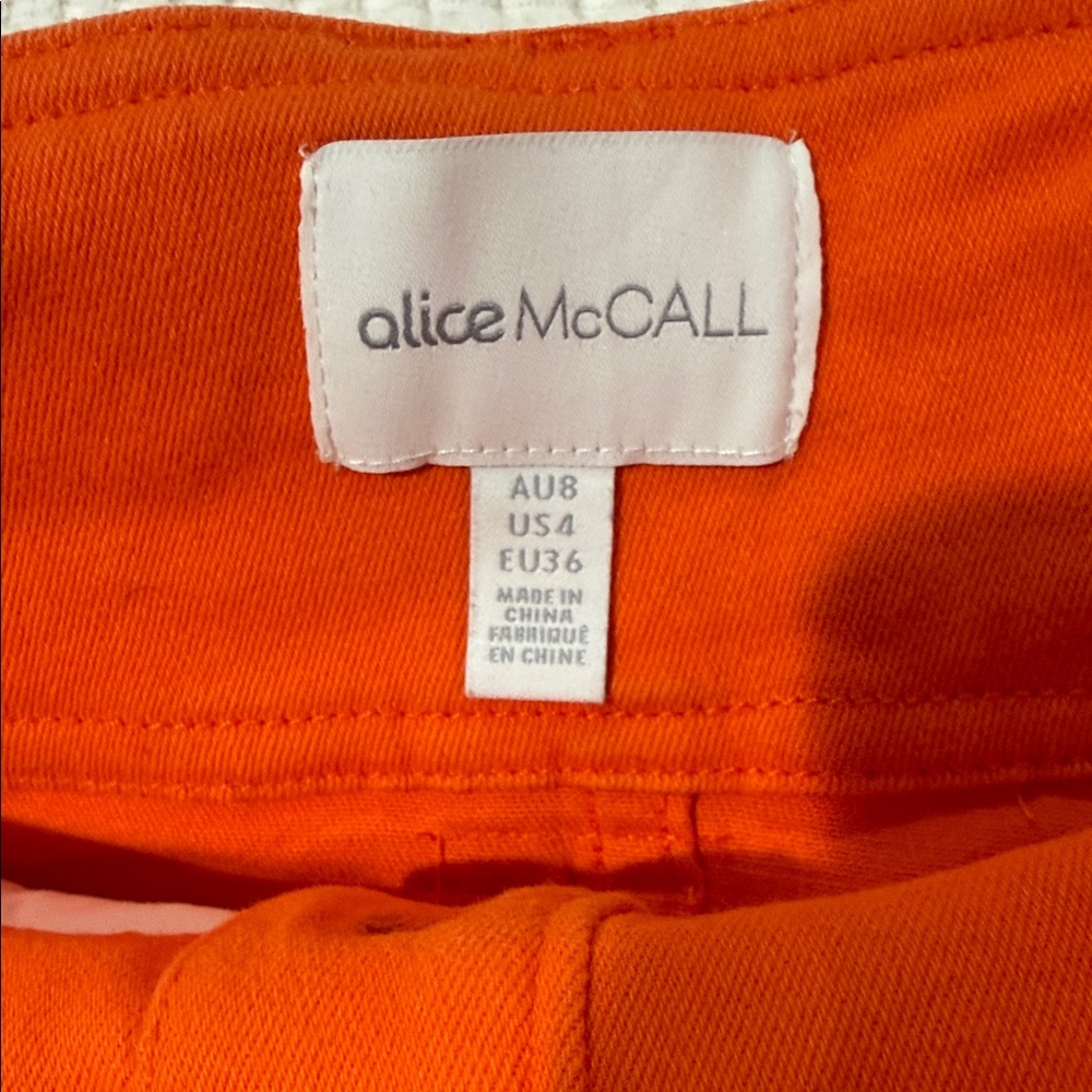 Alice McCall orange mini skirt - Picture 2 of 5